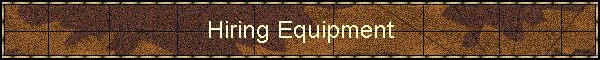 Hiring Equipment